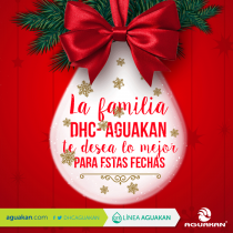 La Familia AGUAKAN le desea una Feliz Navidad